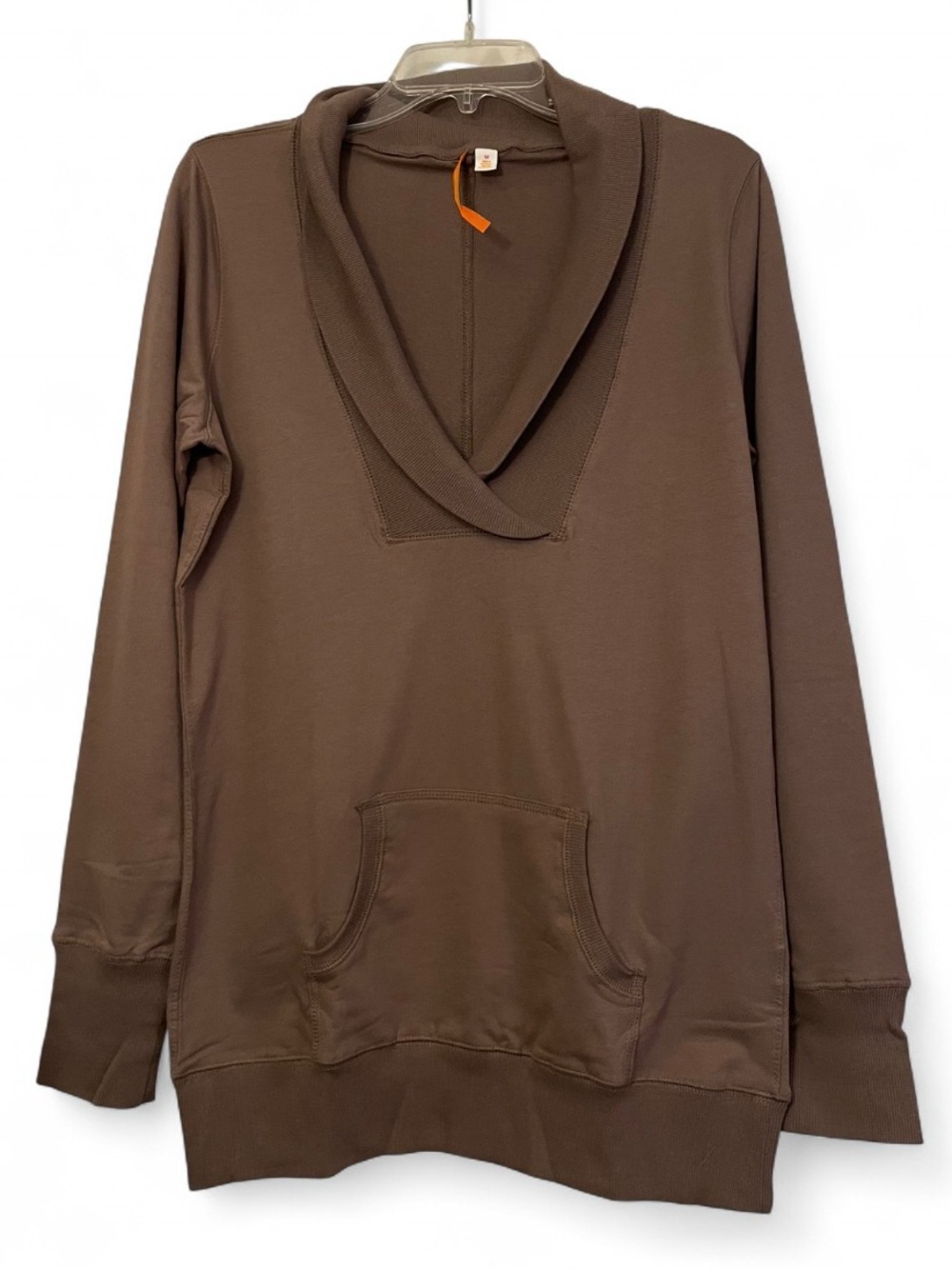 NEW Anthropologie French Terry Tunic in Taupe Women’s Size Medium